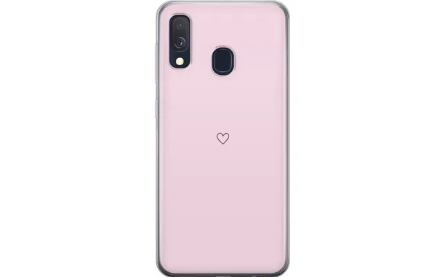 Mobilcover Til Samsung Galaxy A40 Med Hjerte Motiv