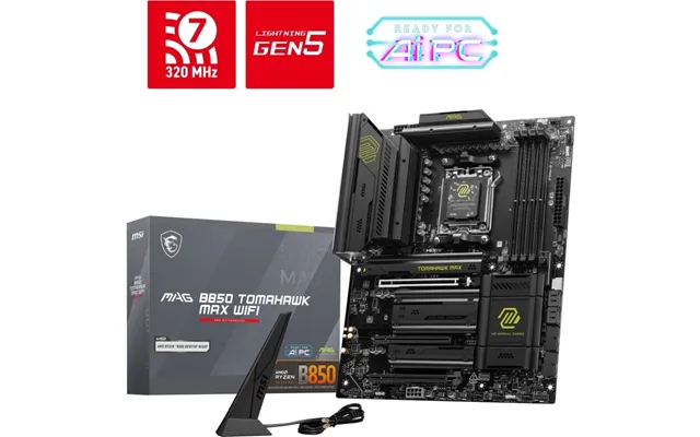 Msi Mag B850 Tomahawk Max Wifi Am5 Atx-bundkort