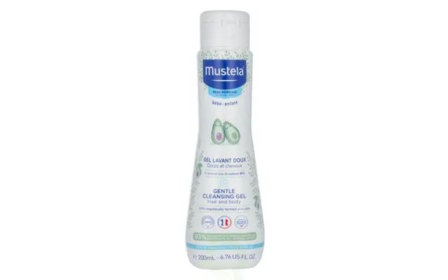 Mustela Bebe Gentle Cleansing Gel Hair And Body 200 Ml