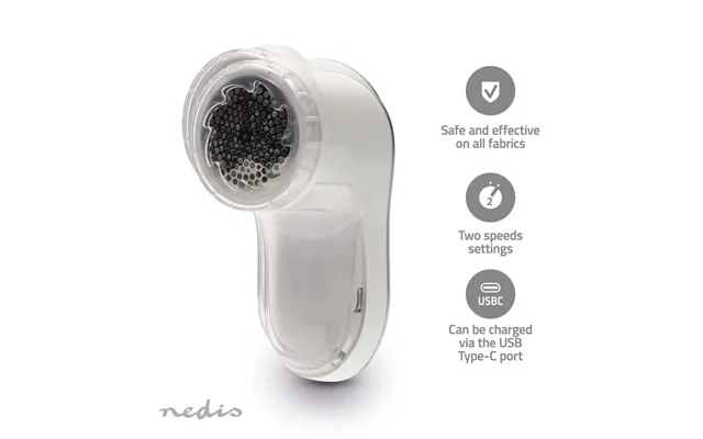 Nedis Fnugfjerner 14500 Textile Tøj Hvid
