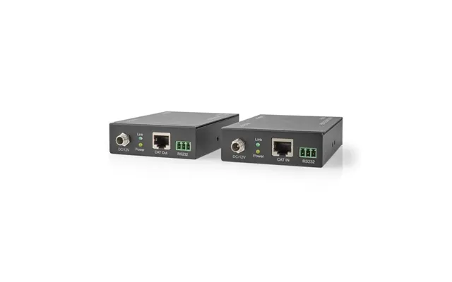 Nedis Hdmi Extender Over Cat6 60.0 M 4k 60hz 18 Gbps Metal Antracit