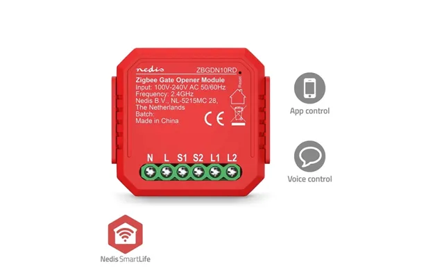 Nedis Smartlife Indbygget Modul Zigbee 3.0 Garageportåbner 2