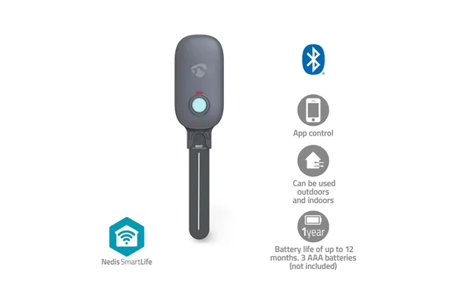 Nedis Smartlife Jordfugtmåler Bluetooth Batteri Ip55 0 - 100 % Android Ios
