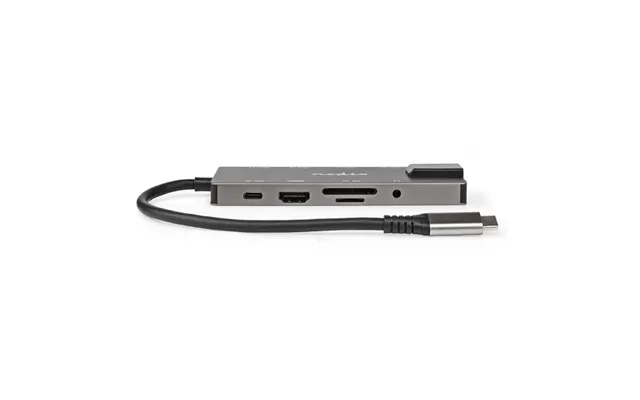 Nedis Usb Multi-port Adapter 10-in-1 Usb 3.2 Gen 1 Usb-c Han Hdmi -udgang Rj45 Hun Sd 2x Usb-c 3