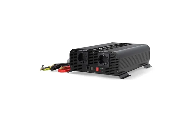 Nedis Vekselretter Med Ren Sinusbølge Indgangsspænding 12 V Dc Enhedens Strømudgangsforbindelse Type F Cee 7 3 Usb-a 1x 