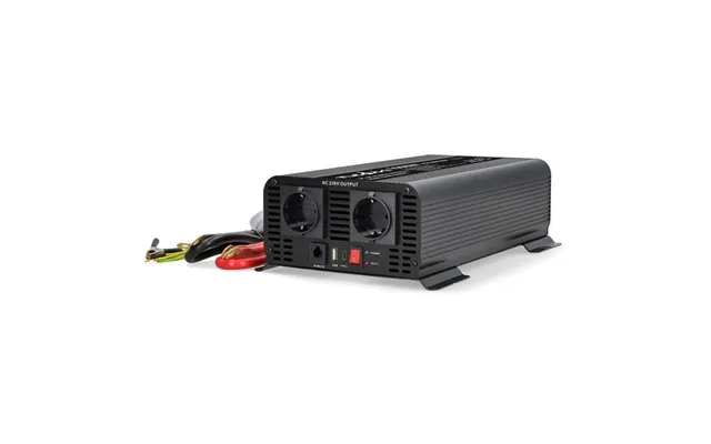 Nedis Vekselretter Med Ren Sinusbølge Indgangsspænding 12 V Dc Enhedens Strømudgangsforbindelse Type F Cee 7 3 Usb-a 1x 