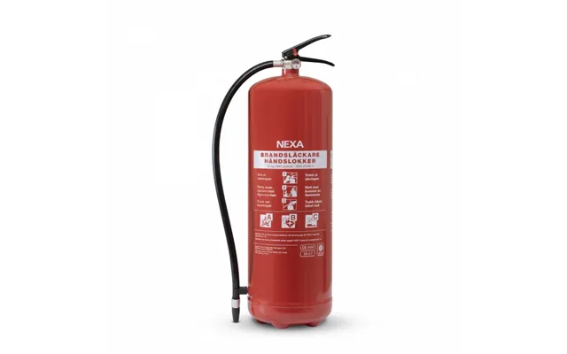 Nexa Brandslukker - Röd 12kg Abc-pulver 55a