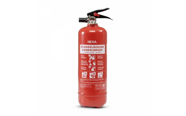 Nexa Fire & Safety Brandsläckare Röd 1kg 8a
