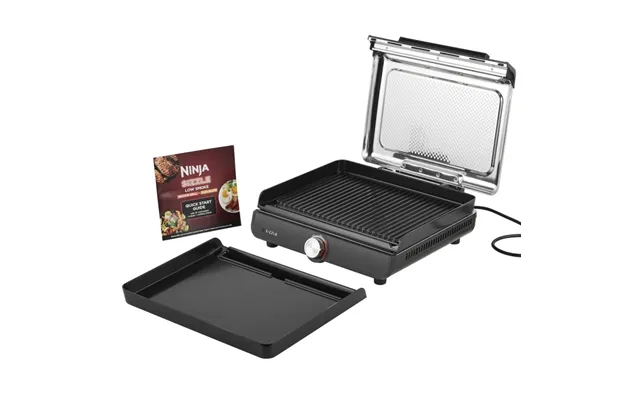 Ninja Gr101eu Sizzle Griddle & Grill 1450w Sort