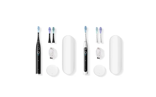 Oclean Elektrisk Tandbørste X Pro 20 S Duo Set Hvid Sort