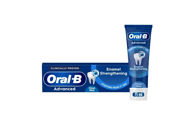 Oral B Advanced Enamel Strengthening Clean Mint Tandpasta - 75 Ml