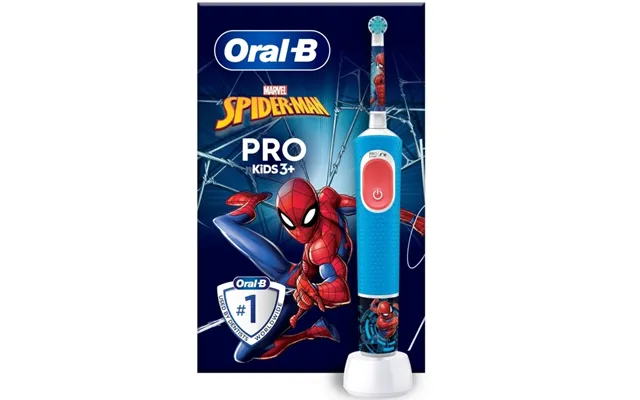 Oral B Eltandborste Vitality Pro Kids Spiderman Hbox