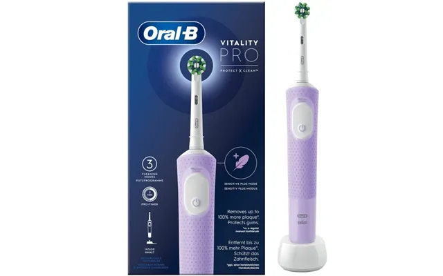 Oral B Eltandborste Vitality Pro Lilac Ca Hbox