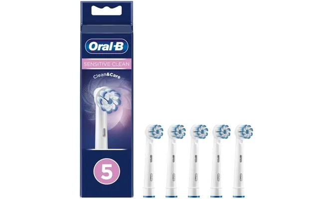 Oral B Sensitive Clean Toothbrush Head 5pc