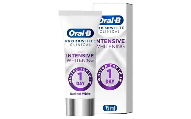 Oral B Tandkräm Pro-3dw Clinical Int White Radiant White 75ml