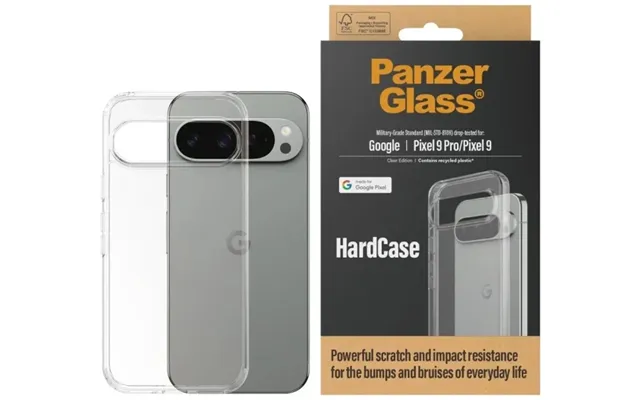 Panzerglass Hardcase Beskyttelsescover Gennemsigtig Google Pixel 9 - 9 Pro