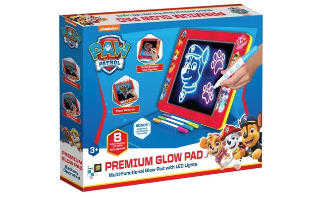 Paw Patrol Tegneplade - Premium Glow Pad Am-5119