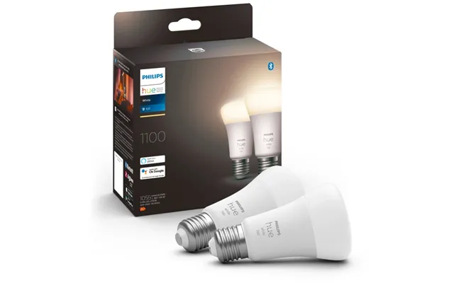 Philips Hue White E27 A60 1100lm 2-pac