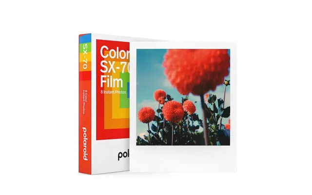 Polaroid Farvefilm Sx-70 Hvid Ramme