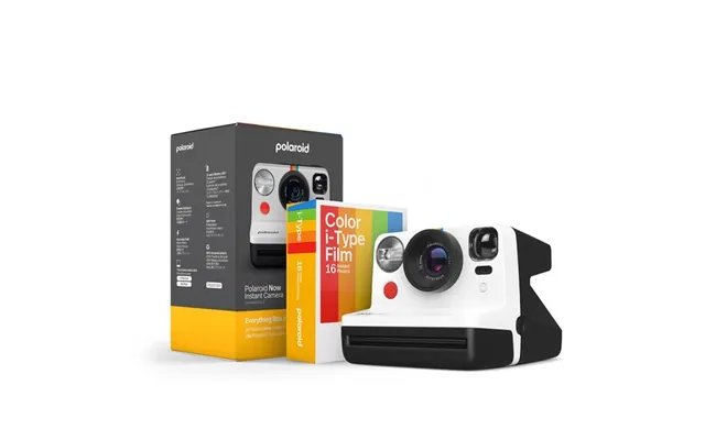 Polaroid Kamera Now Gen. 2 Everything Box Sort & Hvid