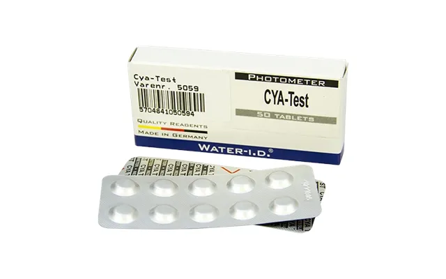 Pool Lab Refill Cya-test - 50 Tabletter