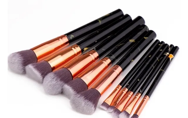 Professionelle - Skånsomme Make-up Børster 10-pak