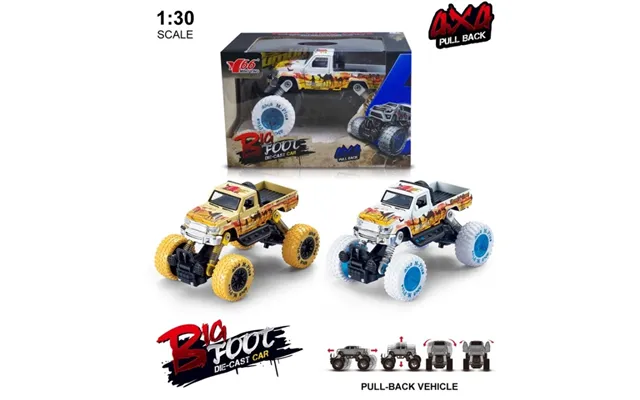 Pull-back 4x4 Monstertruck I Skala 1 30