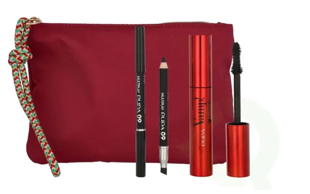 Pupa Milano Pupa Vamp Sexy Lashes Makeup Set 12.8 Ml Mascara 011 Sexy Black 12ml Multiplay Pen 09 Deep Black 0,8gr Bag
