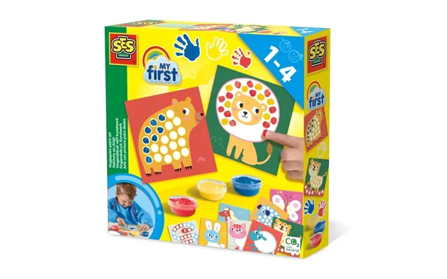Ses Creative Min Første Kunst Med Fingeraftryk - S14481