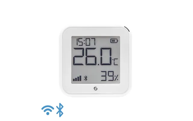 Shelly Plus Ht Gen3 Smart Temperatur- Og Fugtighedssensor - Wi-fi