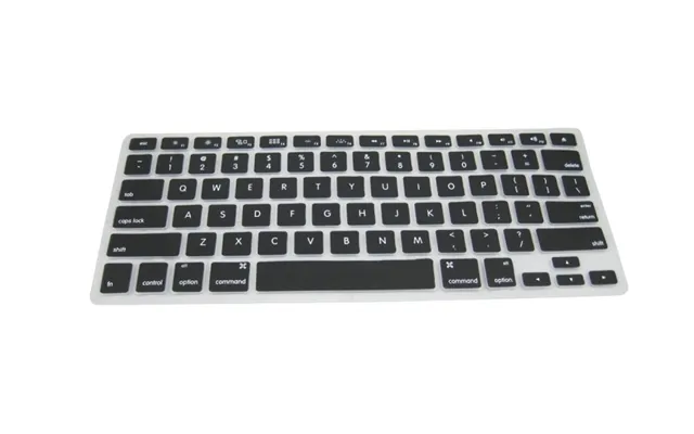 Silikone Cover Til Tastatur - Macbook Pro 13.3 Svart