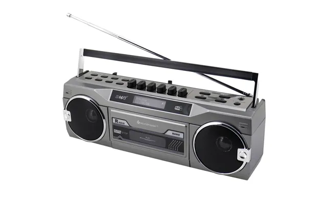 Soundmaster Retro Kassettradio Med Bluetooth