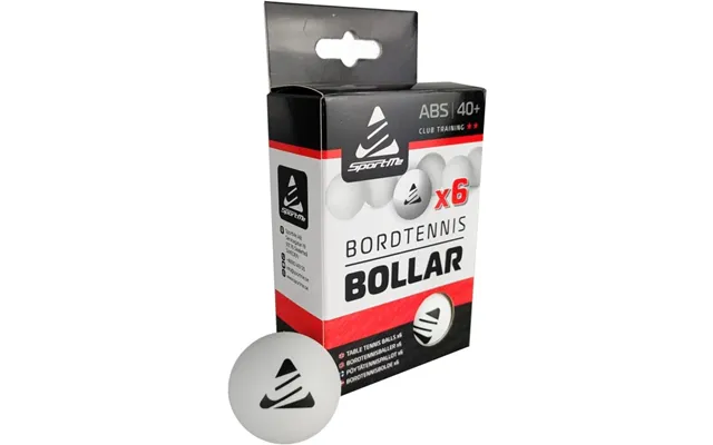 Sportme Bordtennisbollar 6 St Vita