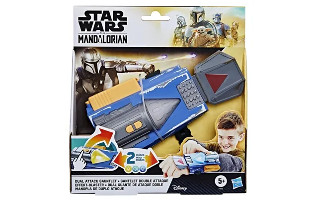 Star Wars The Mandalorian Dual Attack Gauntlet