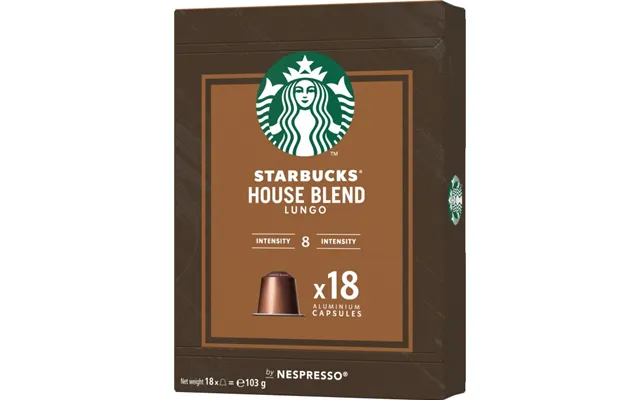 Starbucks Nespresso House Blend Kaffekapslar - 18st