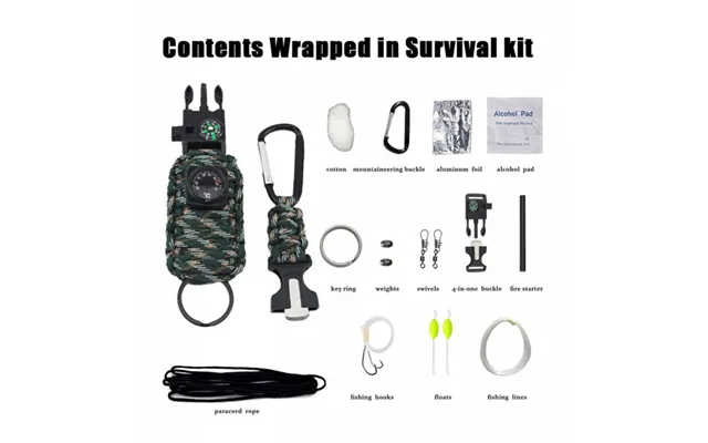 Survival Kit - Militærgrønt