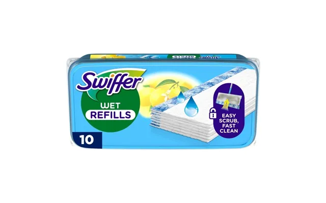 Swiffer Rengöringsdukar För Golv - 10st Fuktiga Med Citrusdoft