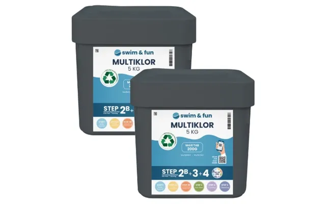 Swim & Fun Multiklor Maxi Tab 200 G - 2 X 5 Kg