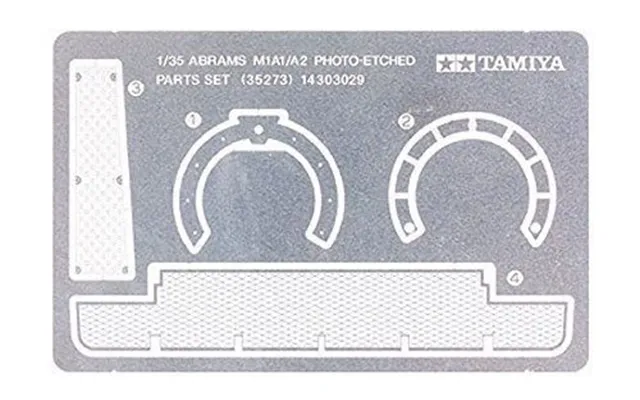 Tamiya 1 35 M1a1 A2 Photo-etched Parts