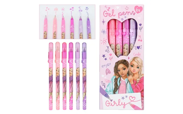 Topmodel Girly Gel Pen Set 0412191