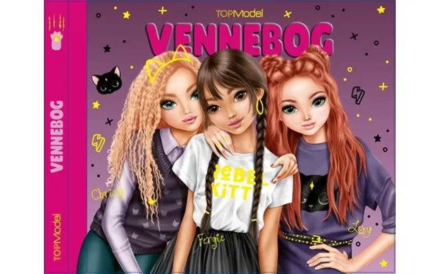 Topmodel Venskabsbog Rebel Kitty 4513200