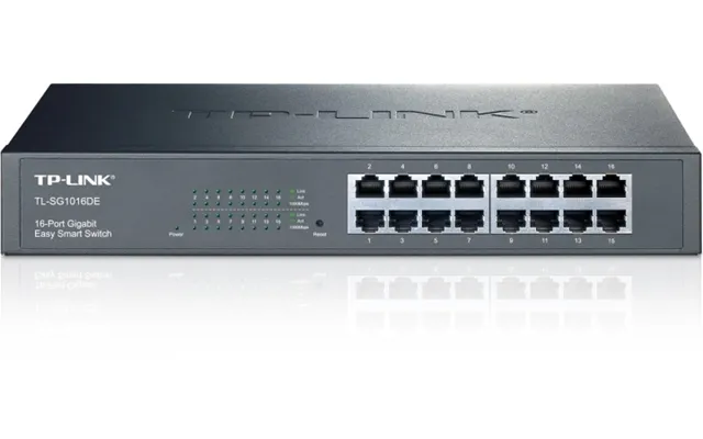 Tp-link Layer 2 Netværksswitch - 16-ports 10 100 1000mbps
