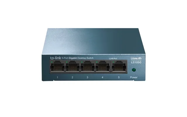 Tp-link Ls105g Ohanterad Gigabit Ethernet 10 100 1000 Blå