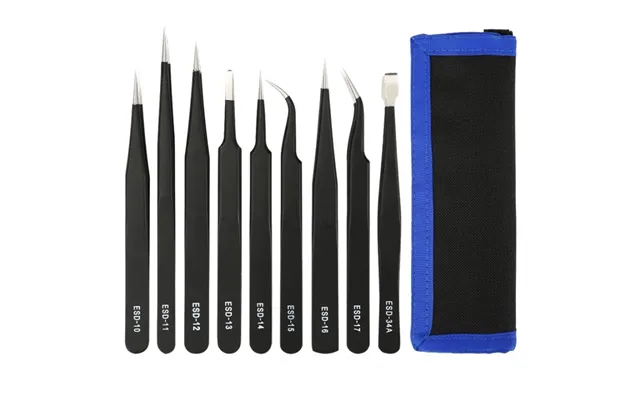 Tweezer Kit - 9 Pieces