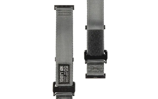 Urban Armor Gear Apple Watch 45 44 42mm Active Strap Le - Dark Grey