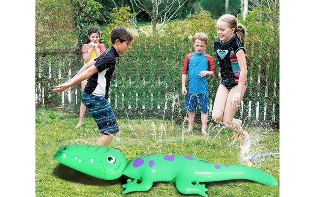 Vandspyende Krokodille