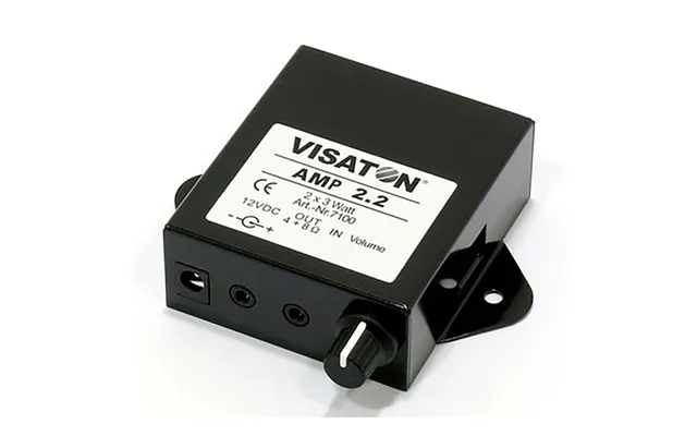 Visaton Amp 2.2 - Stereoforstærker Med Niveaukontrol