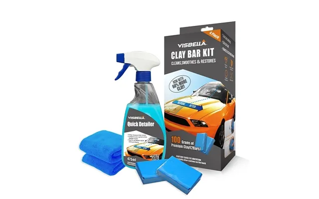 Visbella Clay Bar Kit - Rengøring Af Ler