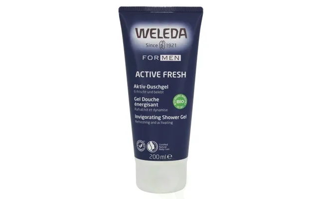 Weleda Men Active Fresh Invigorating Shower Gel 200 Ml