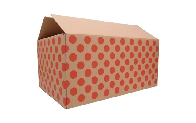 Wellåda 1100x150x450mm Tryck Röda Prickar 200st Pall